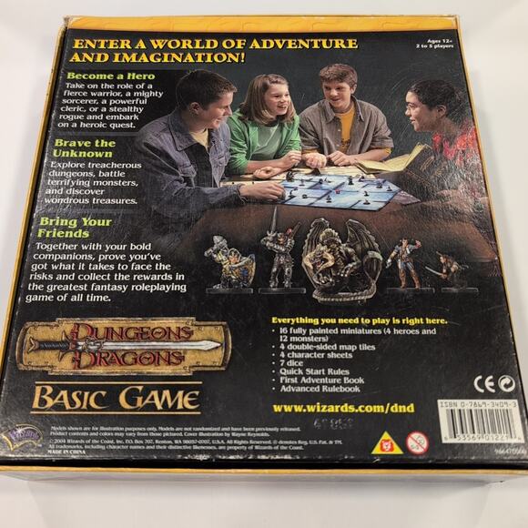 2004 Dungeons and Dragons Basic Game Box Set Complete! Nice! - Picture 2 of 13